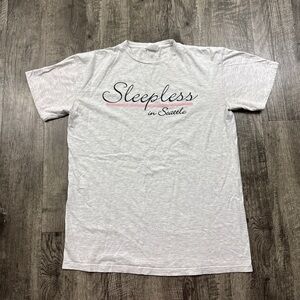 Vintage Sleepless In Seattle Movie Promo T Shirt